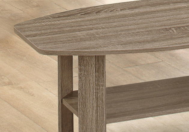 I 7927P Table Set - 3pcs Set / Dark Taupe - Furniture Depot (7881396781304)