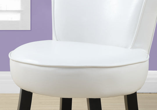 I 8155 Juvenile Chair - White Leather-Look - Furniture Depot (7881163211000)