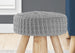 I 9013 Ottoman - Grey Knit / Natural Wood Legs - Furniture Depot (7881166881016)