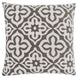 I 9216 Pillow - 18"X 18" / Dark Taupe Motif Design / 1pc - Furniture Depot (7881167601912)