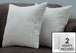 I 9231 Pillow - 18"X 18" / Light Blue / Grey Abstract Dot / 2pcs - Furniture Depot
