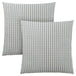 I 9231 Pillow - 18"X 18" / Light Blue / Grey Abstract Dot / 2pcs - Furniture Depot