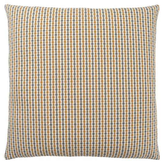 I 9234 Pillow - 18"X 18" / Gold / Grey Abstract Dot / 1pc - Furniture Depot (7881168486648)