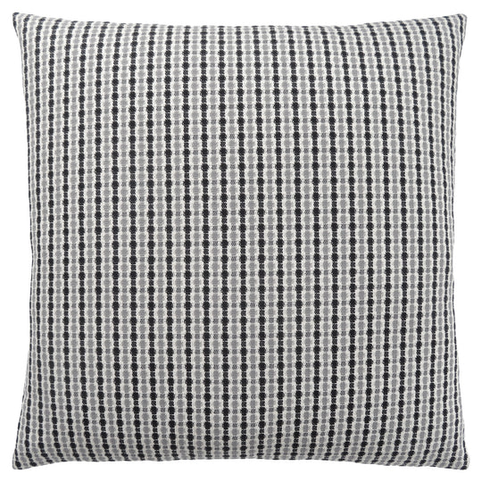 I 9236 Pillow - 18"X 18" / Light Grey / Black Abstract Dot / 1pc - Furniture Depot