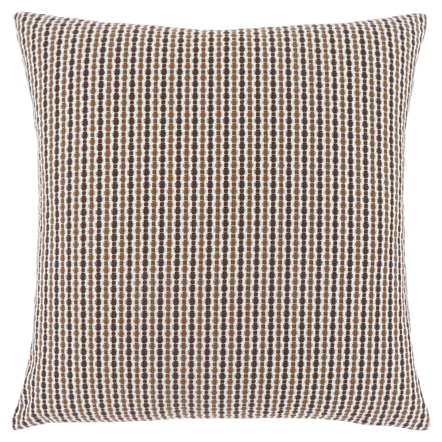 I 9238 Pillow - 18"X 18" / Light / Dark Brown Abstract Dot / 1pc - Furniture Depot (7881168879864)