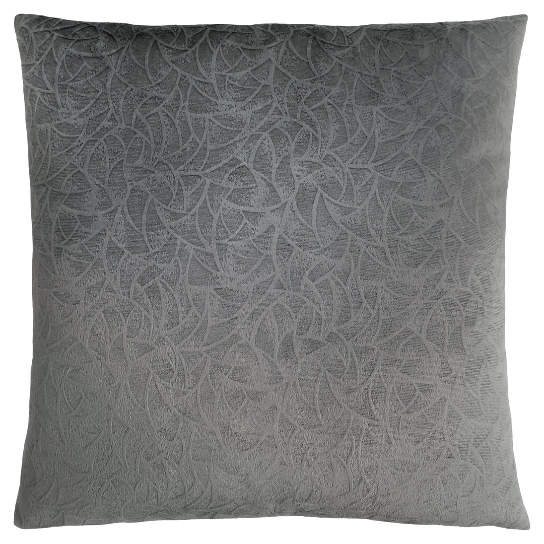 I 9258 Pillow - 18"X 18" / Dark Grey Floral Velvet / 1pc - Furniture Depot (7881169731832)