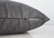 I 9258 Pillow - 18"X 18" / Dark Grey Floral Velvet / 1pc - Furniture Depot (7881169731832)