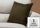 I 9262 Pillow - 18"X 18" / Dark Green Floral Velvet / 1pc - Furniture Depot