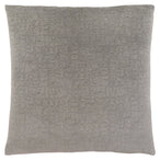 I 9272 Pillow - 18"X 18" / Grey Mosaic Velvet / 1pc - Furniture Depot