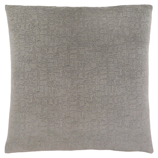 I 9272 Pillow - 18"X 18" / Grey Mosaic Velvet / 1pc - Furniture Depot