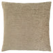 I 9296 Pillow - 18"X 18" / Solid Tan / 1pc - Furniture Depot