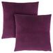 I 9303 Pillow - 18"X 18" / Purple Diamond Velvet / 2pcs - Furniture Depot (7881172582648)