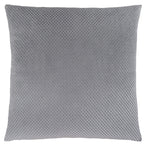 I 9306 Pillow - 18"X 18" / Silver Diamond Velvet / 1pc - Furniture Depot