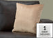I 9310 Pillow - 18"X 18" / Beige Diamond Velvet / 1pc - Furniture Depot