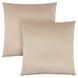 I 9335 Pillow - 18"X 18" / Gold Satin / 2pcs - Furniture Depot