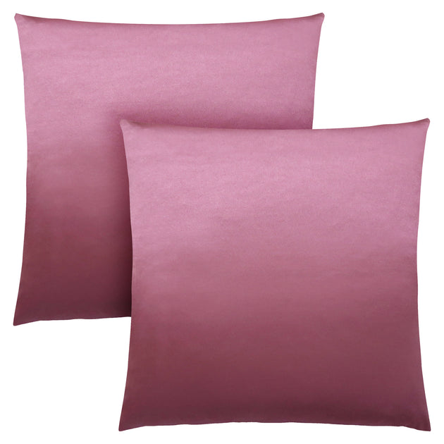 I 9339 Pillow - 18"X 18" / Pink Satin / 2pcs - Furniture Depot