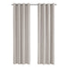 I 9817 Curtain Panel - 2pcs / 52"W X 84"H Ivory Room Darkening - Furniture Depot