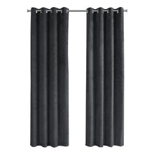 Load image into Gallery viewer, I 9823 Curtain Panel - 2pcs / 52&quot;W X 84&quot;H Grey Room Darkening - Furniture Depot (7881177858296)