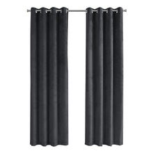 Load image into Gallery viewer, I 9824 Curtain Panel - 2pcs / 52&quot;W X 95&quot;H Grey Room Darkening - Furniture Depot