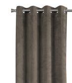 I 9826 Curtain Panel - 2pcs / 52"W X 84"H Taupe Room Darkening - Furniture Depot