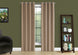 I 9838 Curtain Panel - 2pcs / 52"W X 84"H Brown Solid Blackout - Furniture Depot (7881178317048)