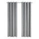 I 9845 Curtain Panel - 2pcs / 52"W X 95"H Silver Room Darkening - Furniture Depot (7881178775800)