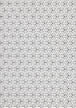 Ice White Black Interlock Rug - Furniture Depot