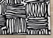 Ice White Black Geo-Doodles Rug - Furniture Depot