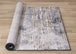 Intrigue Beige Blue Distressed Rip Rug - Furniture Depot