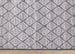 Intrigue Grey Cream Trellis Banding Rug - Furniture Depot