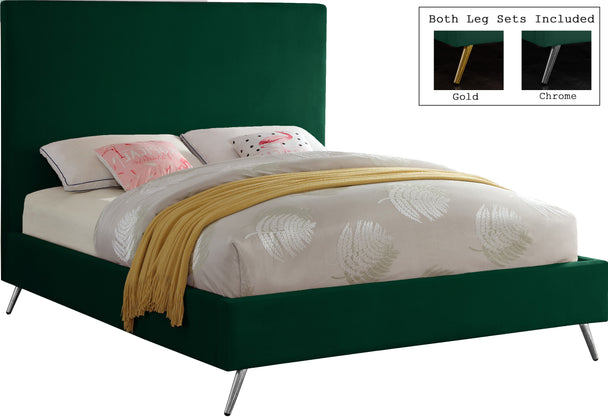 Jasmine Velvet Bed - Furniture Depot (7679022432504)