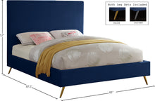 Load image into Gallery viewer, Jasmine Velvet Bed - Furniture Depot (7679022432504)