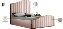 Load image into Gallery viewer, Jolie Velvet Bed (3 Boxes) - Furniture Depot (7679022858488)