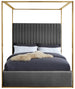 Jones Velvet Bed - Furniture Depot (7679023087864)