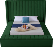 Load image into Gallery viewer, Kiki Velvet Bed (3 Boxes) - Furniture Depot (7679023251704)