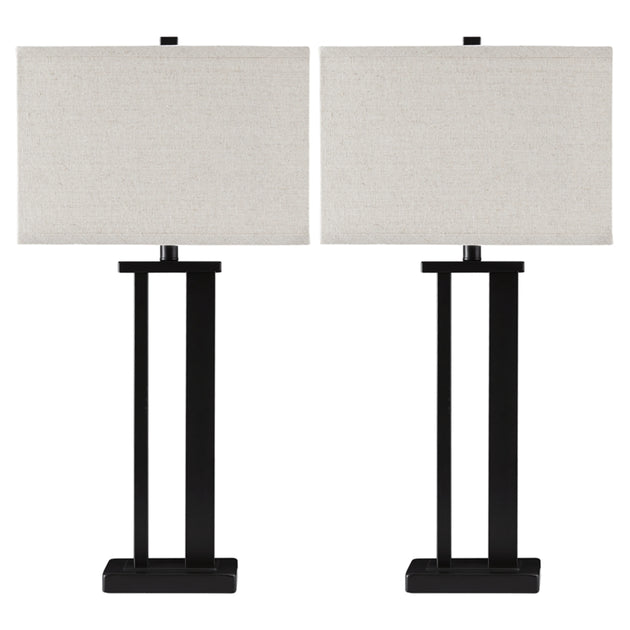 Aniela Metal Table Lamp (2/CN) - Furniture Depot