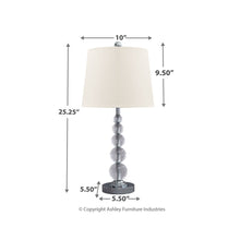 Load image into Gallery viewer, Joaquin Crystal Table Lamp (2/CN) - Furniture Depot (3763877347381)