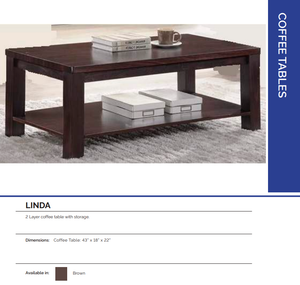 LINDA COFFEE TABLE - Furniture Depot