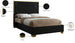 Lana Velvet Bed - Furniture Depot