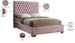 Lana Velvet Bed - Furniture Depot