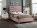 Lana Velvet Bed - Furniture Depot