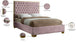 Lana Velvet Bed - Furniture Depot