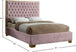 Lana Velvet Bed - Furniture Depot