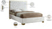 Lana Velvet Bed - Furniture Depot