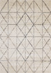 Lane Cream Grey Geometric Luxury Rug - Furniture Depot