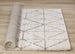 Lane Cream Grey Geometric Luxury Rug - Furniture Depot