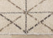 Lane Cream Grey Geometric Luxury Rug - Furniture Depot