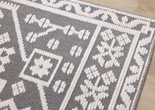 Load image into Gallery viewer, Lawson Grey Cream Elegant Traditional Rug - Furniture Depot