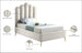 Lily Velvet Bed - Furniture Depot