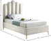 Lily Velvet Bed - Furniture Depot